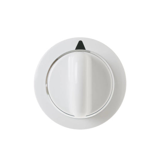 WE01X20374 GE White Timer Knob Assembly – OEM Replacement Part