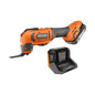 18V CORDLESS OSCILLATING MULTI-TOOL WITH 2.0 AH BATTERY AND CHARGER