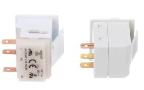 W11457217 Whirlpool Refrigerator Rocker Switch Assembly – Genuine OEM On/Off Switch