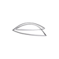 2159057 Whirlpool Refrigerator Fresh Food Door Gasket – OEM Replacement for a Tight, Energy-Saving Seal