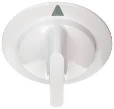 WE1M652 GE Dryer White Timer Knob Assembly – OEM Replacement Control Knob