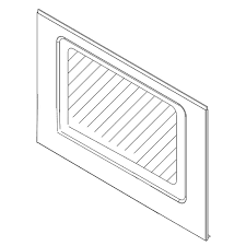 W11250167 Whirlpool Door Glass Assembly – OEM Replacement Part