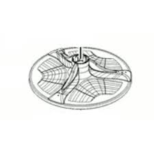 W11510461 WHIRLPOOL WASHPLATE – OEM Replacement Part