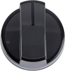 WPW10339442 Whirlpool Range Black Burner Control Knob