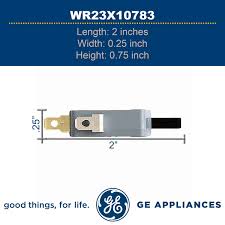 WR23X10783 GE Refrigerator Dispenser Micro Switch – Genuine OEM Replacement