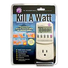 P3 INTERNATIONAL KILL A WATT Electric Monitor – Monitor Your Energy Usage and Save