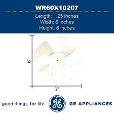 WR60X10207 OEM GE Refrigerator Fan Blade – Genuine Replacement Part