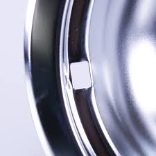 WPW10196406 Whirlpool 6" Chrome Drip Bowl – OEM Replacement for Clean, Efficient Cooking